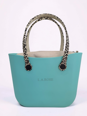 Turquoise / Plain Beige / Animal Print