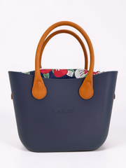 Navy / Navy Floral / Tan