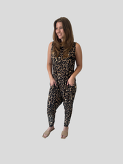 La Rose Lindsey Jumpsuit - Animal Print