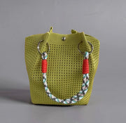 Mini Totes - Lime green
