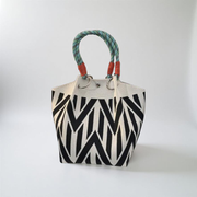 Mini Totes - Black and white