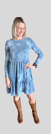 La Rose Marina Dress - Blue