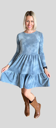 La Rose Marina Dress - Blue