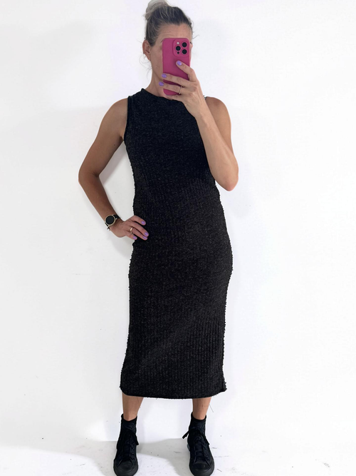 La Rose Charlotta Dress - Dark Grey