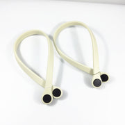Eva Bag Handles - Cream Silicone