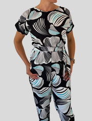 La Rose Inga Jumpsuit - Blue shell
