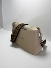 Eva Crossbody - Khaki Beige Brown