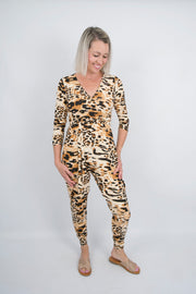 La Rose Jemma Jumpsuit - Animal Print Style 1