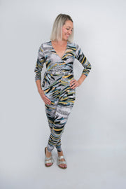 La Rose Jemma Jumpsuit - Animal Print Style 1
