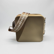 Silicone Square Bag - Beige Arrow
