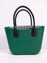 Green / Houndstooth / Houndstooth Black
