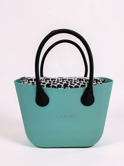 Turquoise / Animal Print / Black