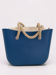 Ocean Blue / Plain Beige / Beige Rope