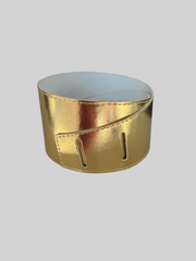 Chunky PU Belts - Gold